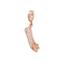Charm Rosato Donna Storie in Argento Cubic Zirconia RZ036